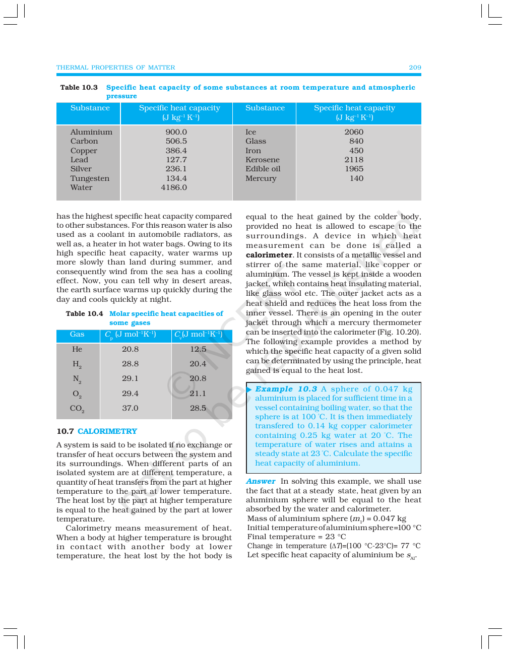 Page 8 of Thermal Properties of Matter