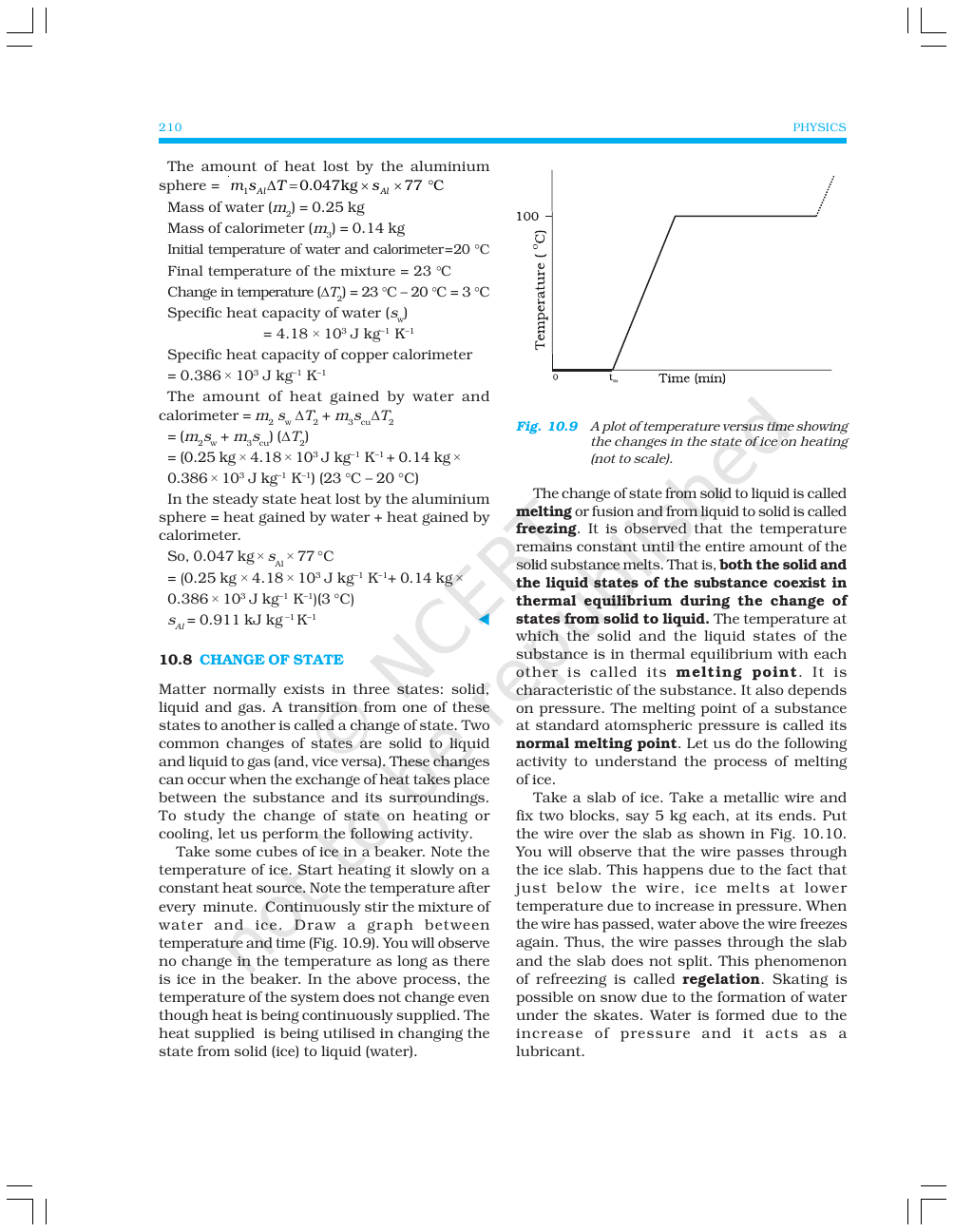Page 9 of Thermal Properties of Matter