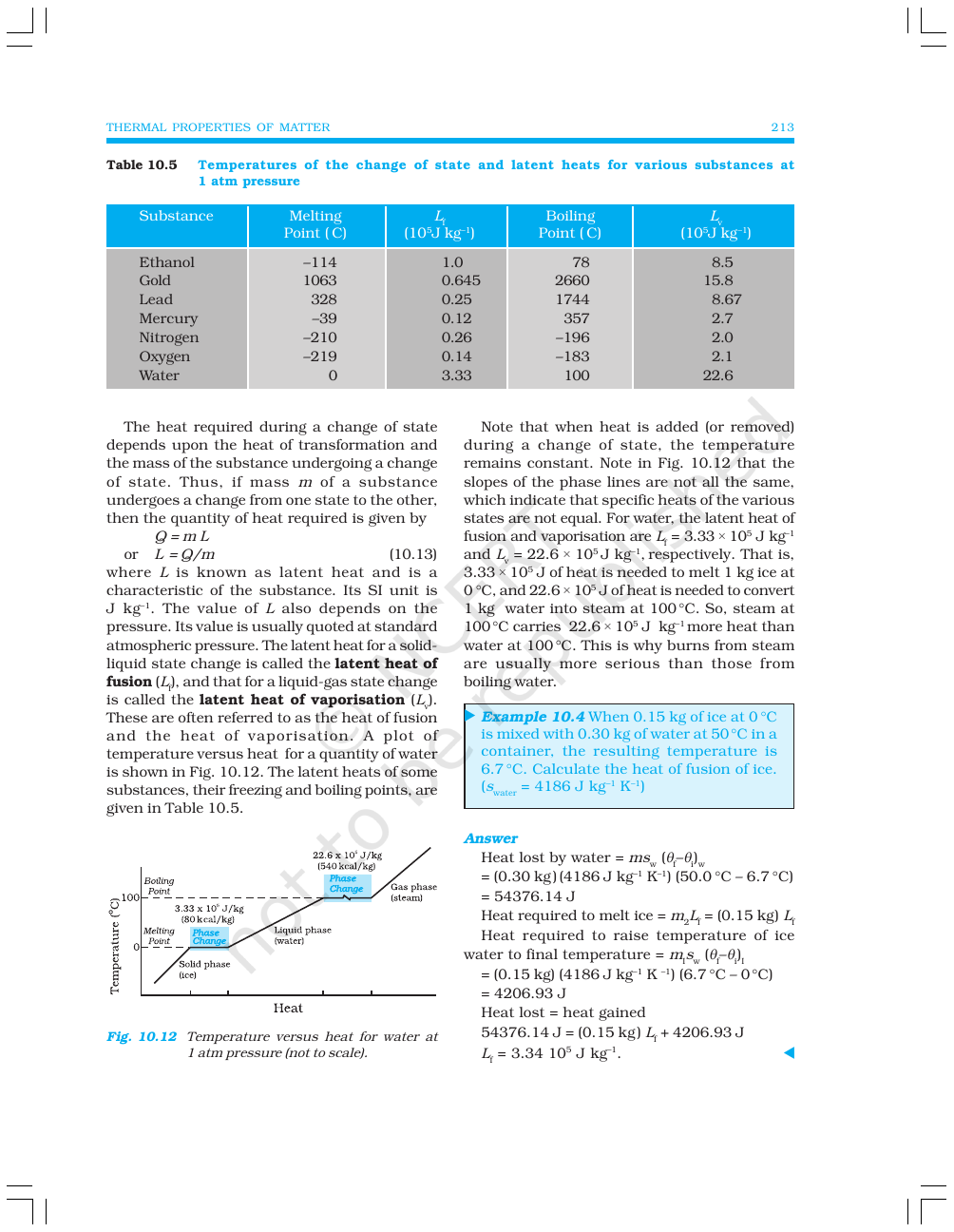 Page 12 of Thermal Properties of Matter