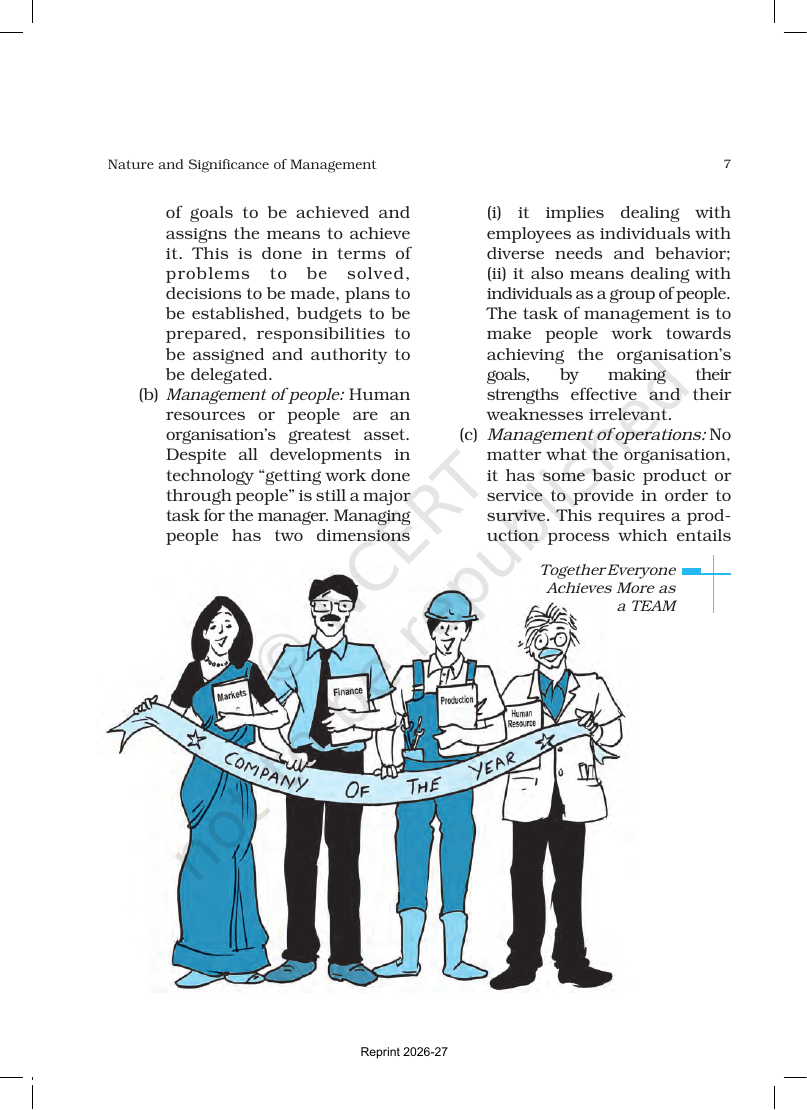 Page 7 of Nature and Significance of Management
