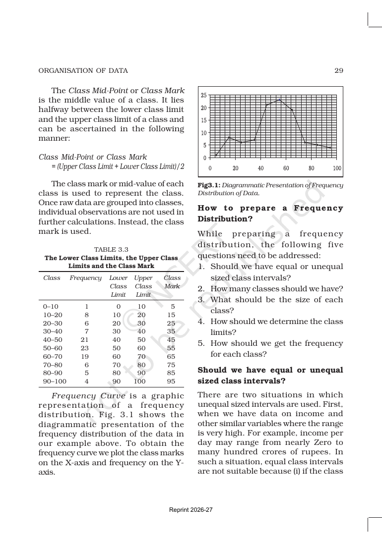 Page 8 of Organisation of Data
