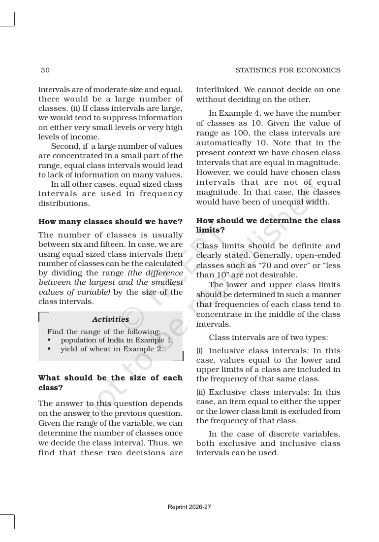 Page 9 of Organisation of Data