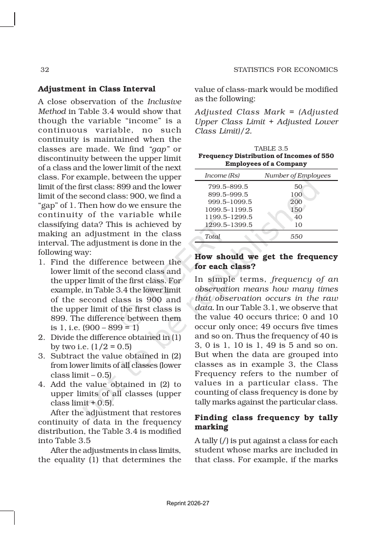 Page 11 of Organisation of Data