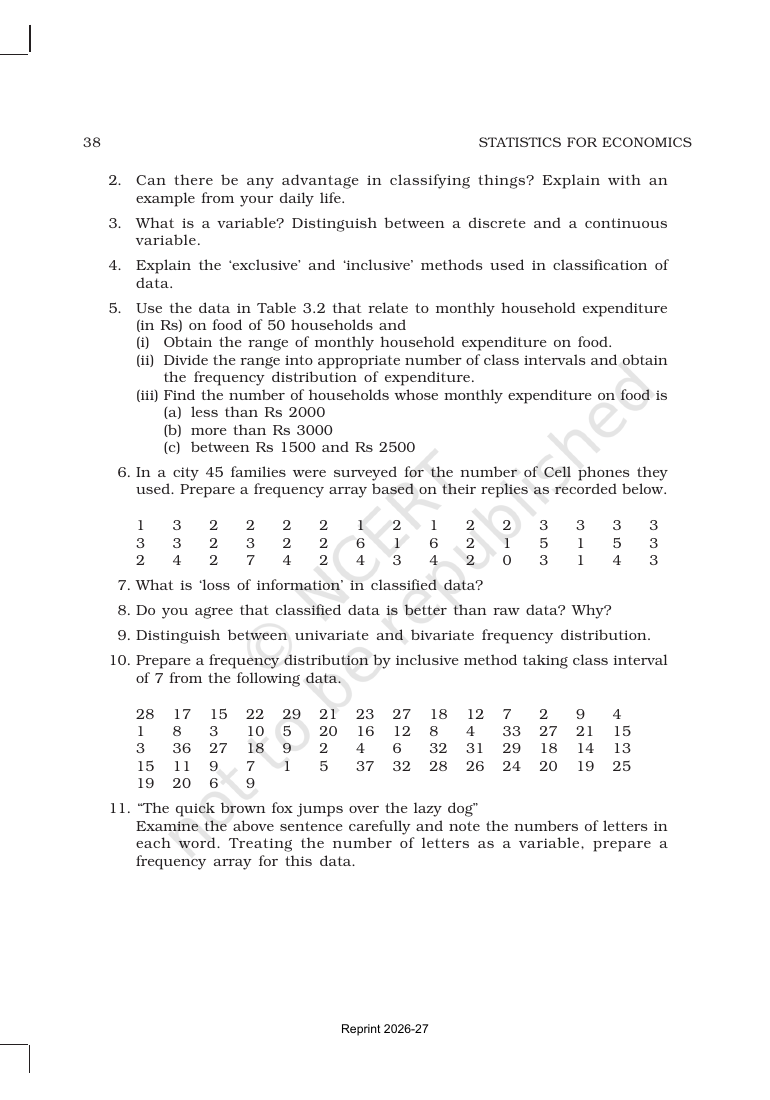 Page 17 of Organisation of Data