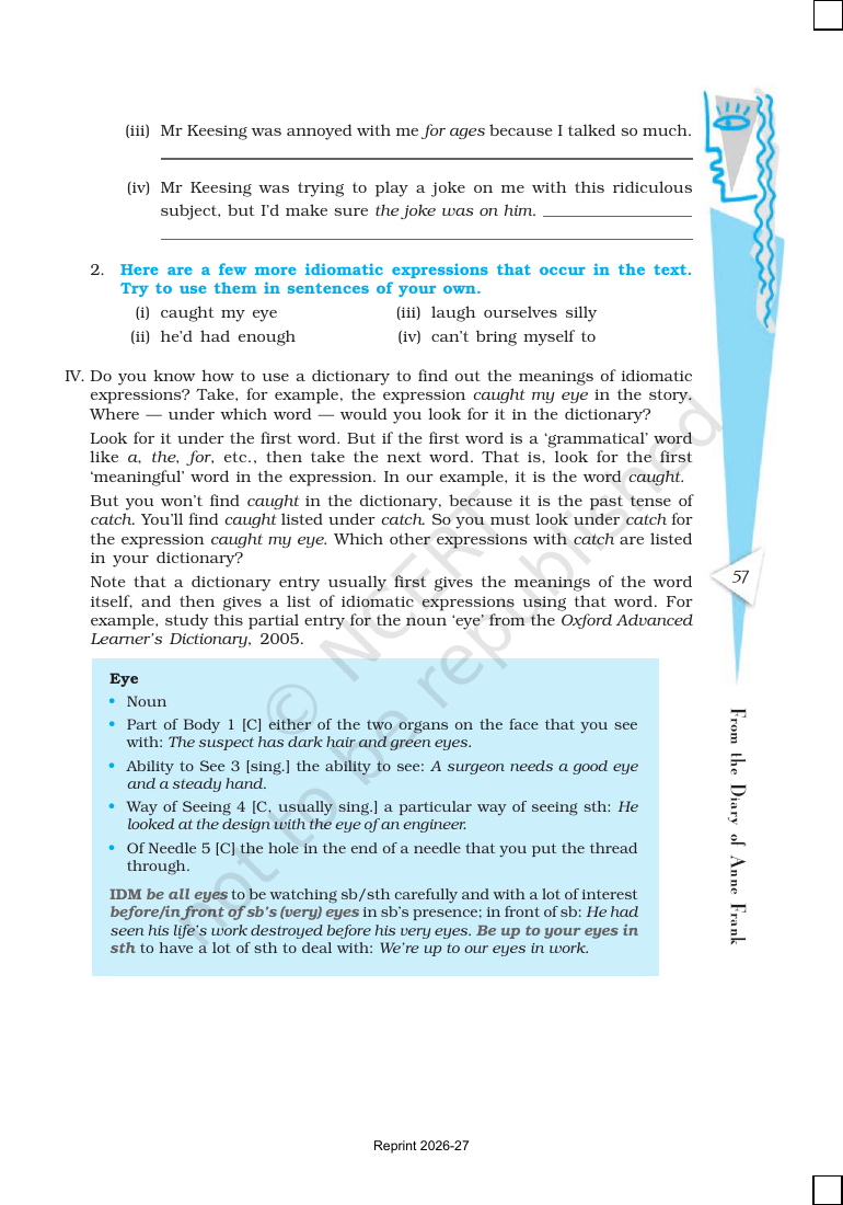 Page 10 of From the Diary of Anne Frank