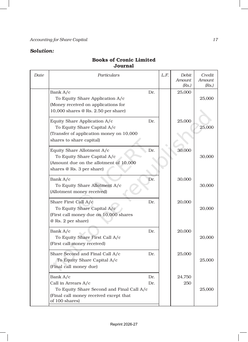 Page 17 of Accounting for Share Capital