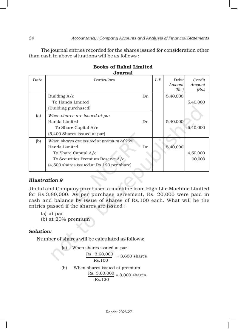 Page 34 of Accounting for Share Capital