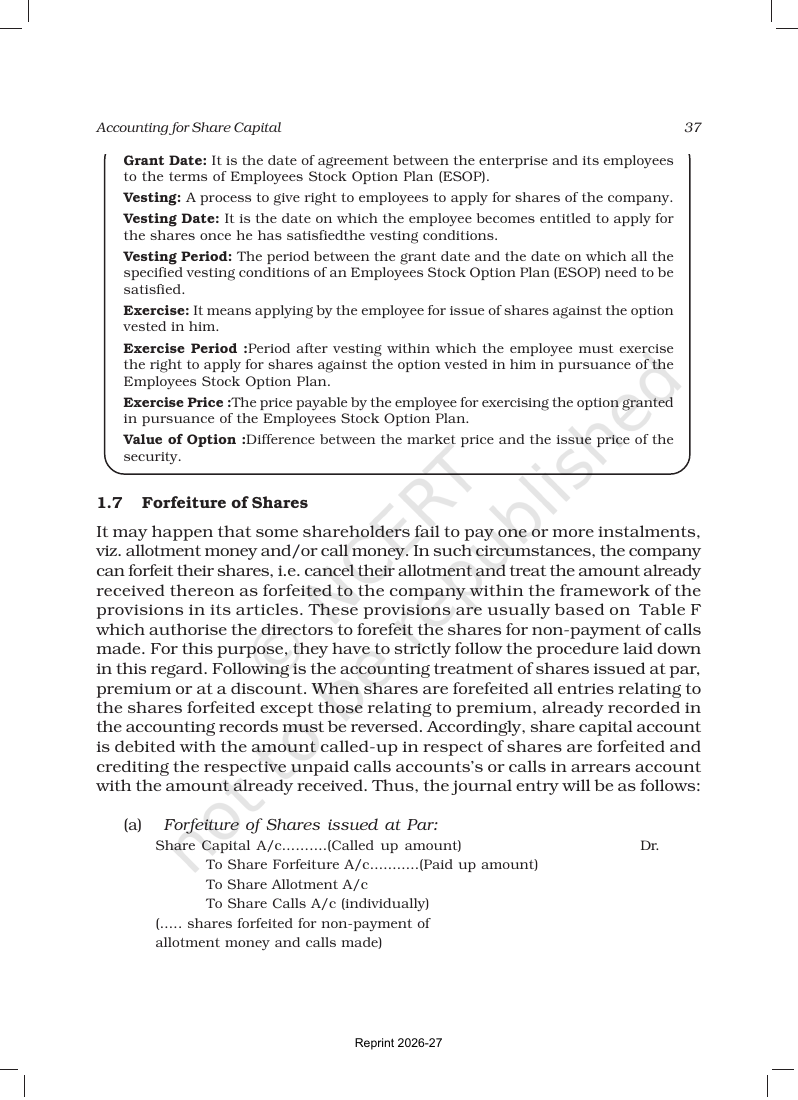 Page 37 of Accounting for Share Capital