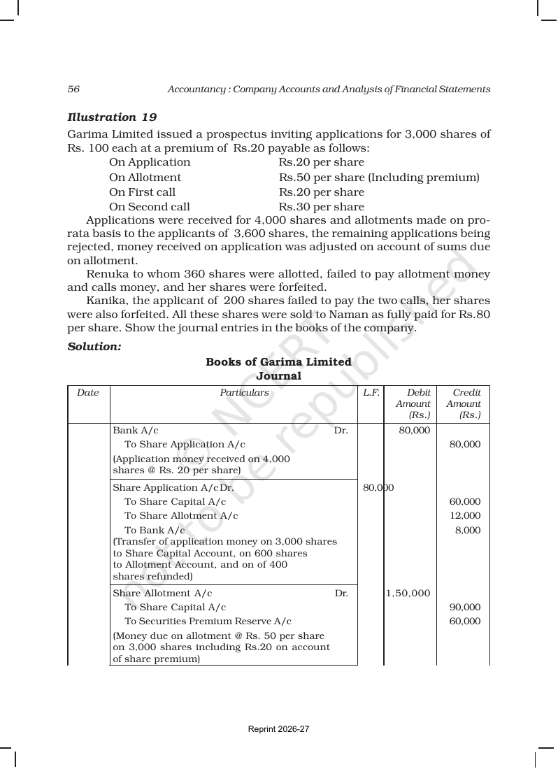 Page 56 of Accounting for Share Capital