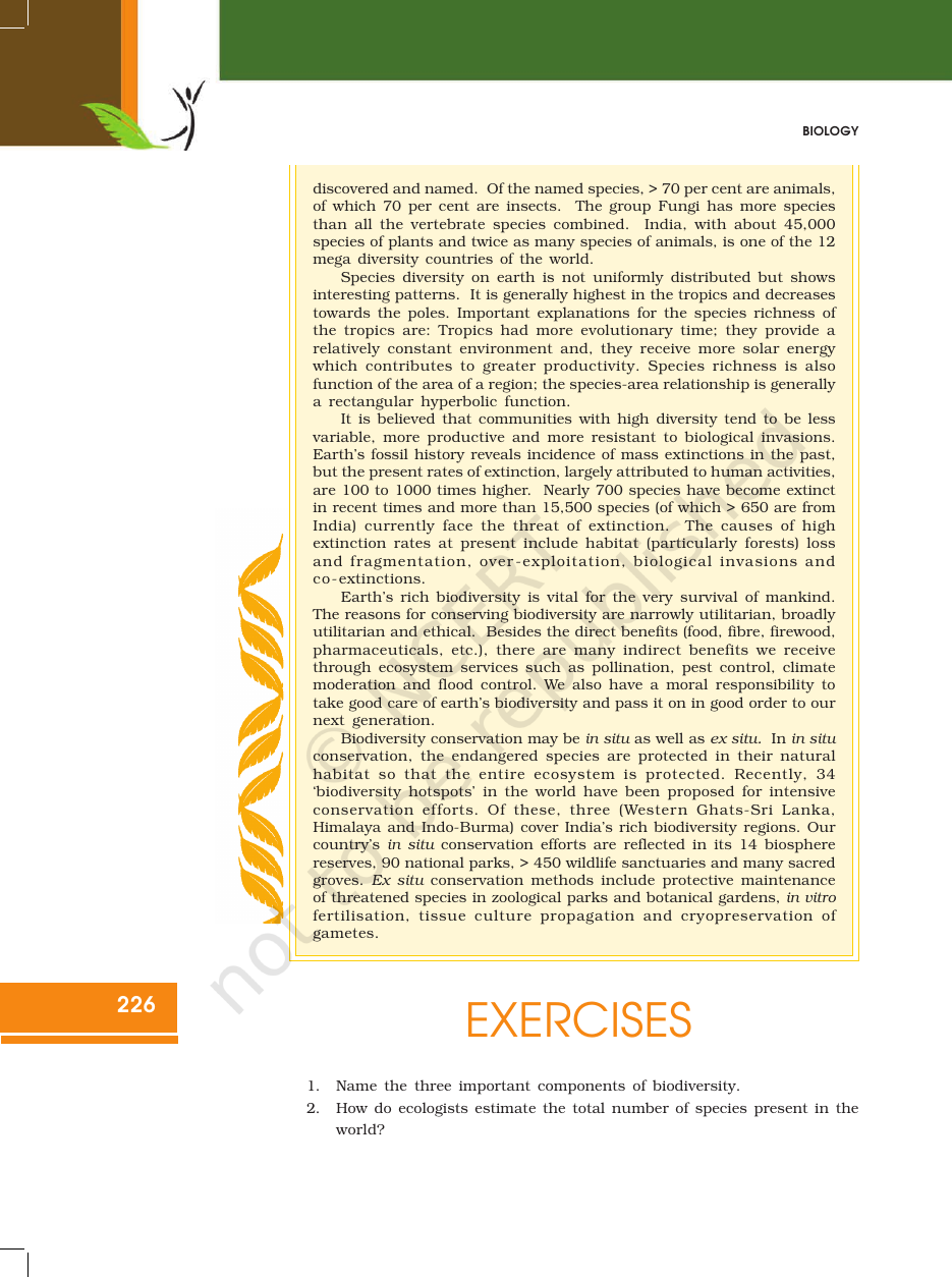 Page 11 of Biodiversity and Conservation