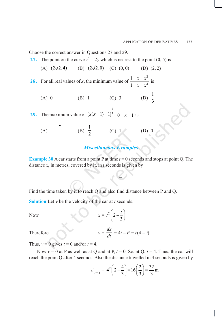 Page 31 of Application of Derivatives