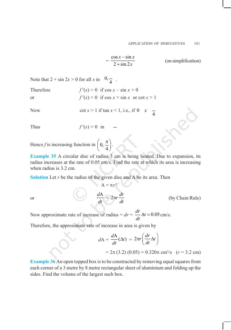 Page 35 of Application of Derivatives
