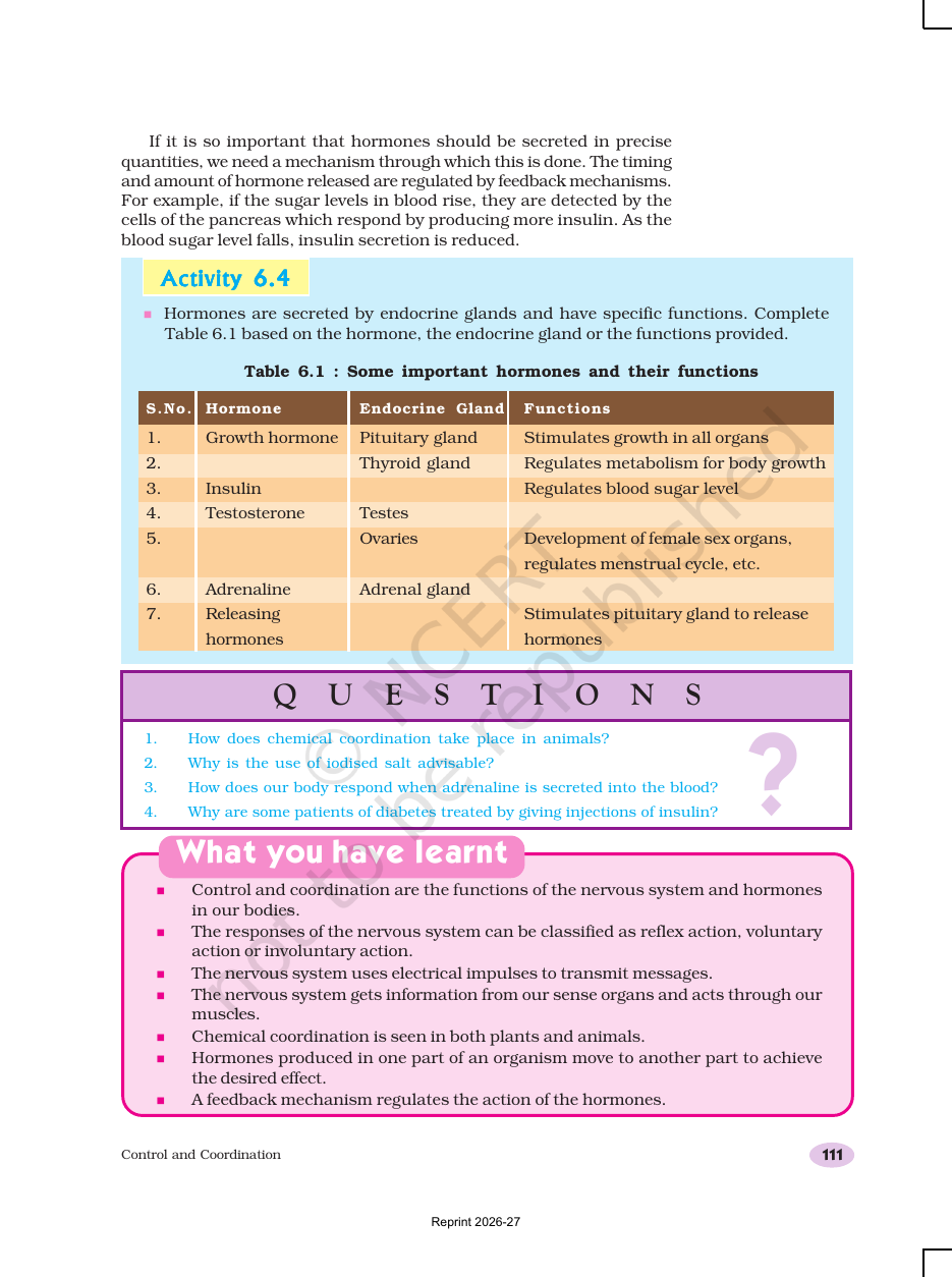 Page 12 of Control and Coordination