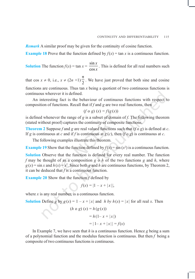 Page 12 of Continuity and Differentiability