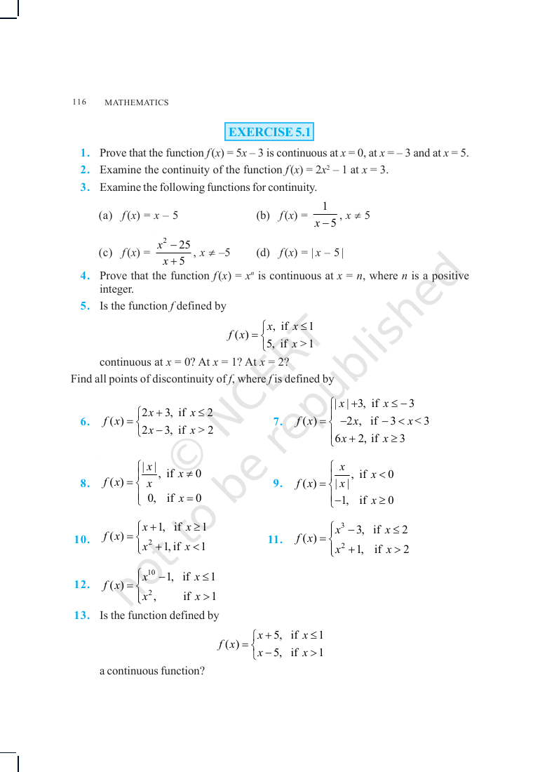 Page 13 of Continuity and Differentiability