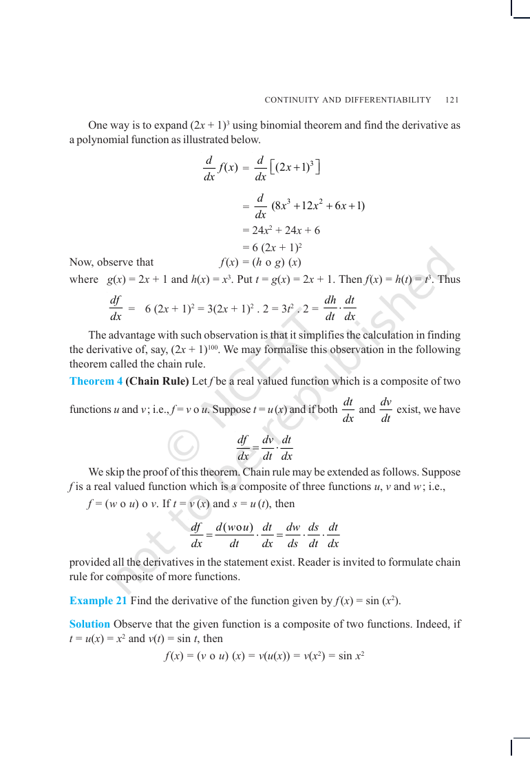 Page 18 of Continuity and Differentiability