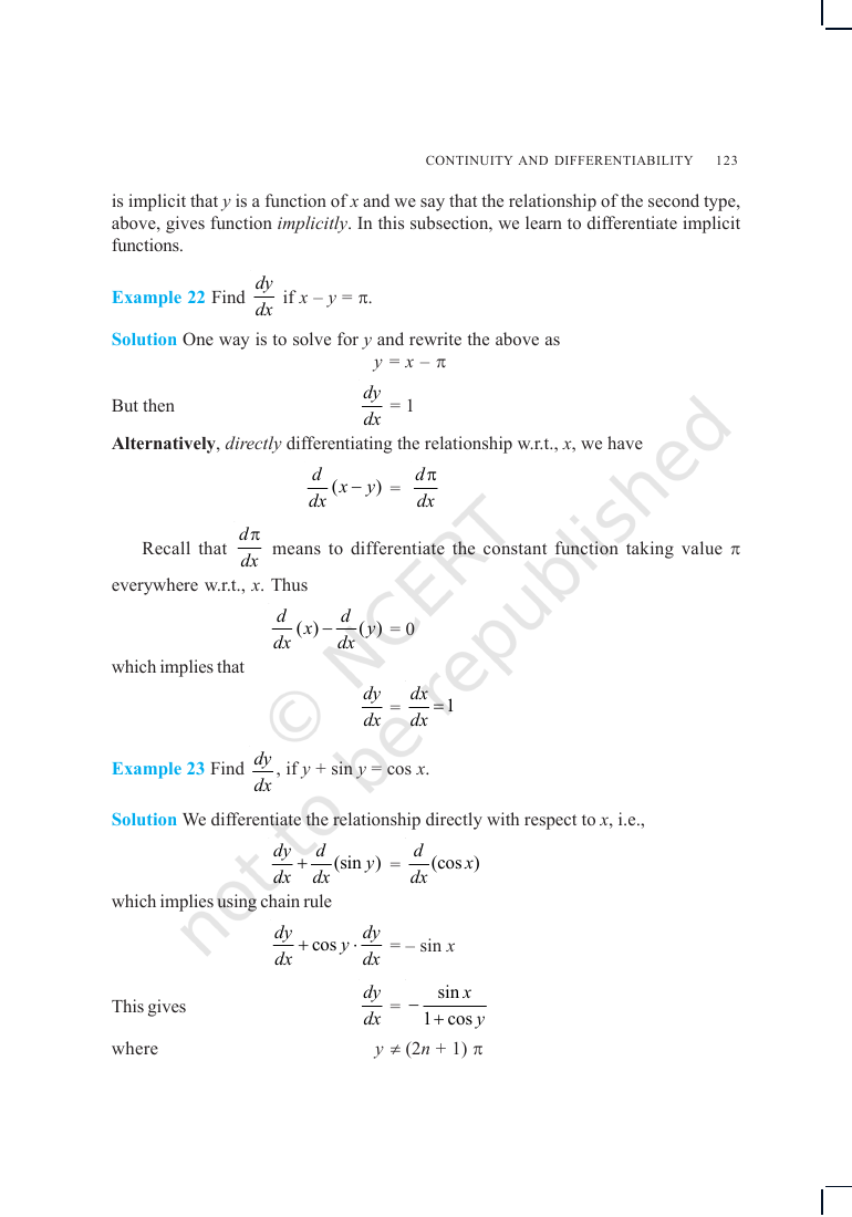 Page 20 of Continuity and Differentiability