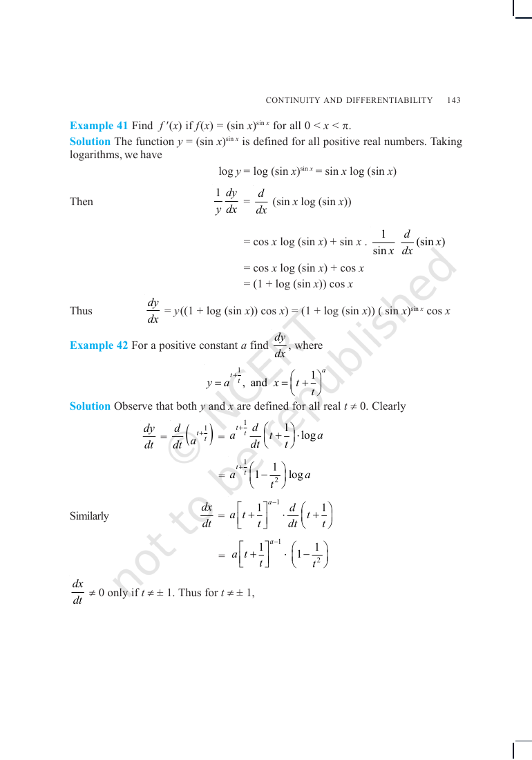 Page 40 of Continuity and Differentiability