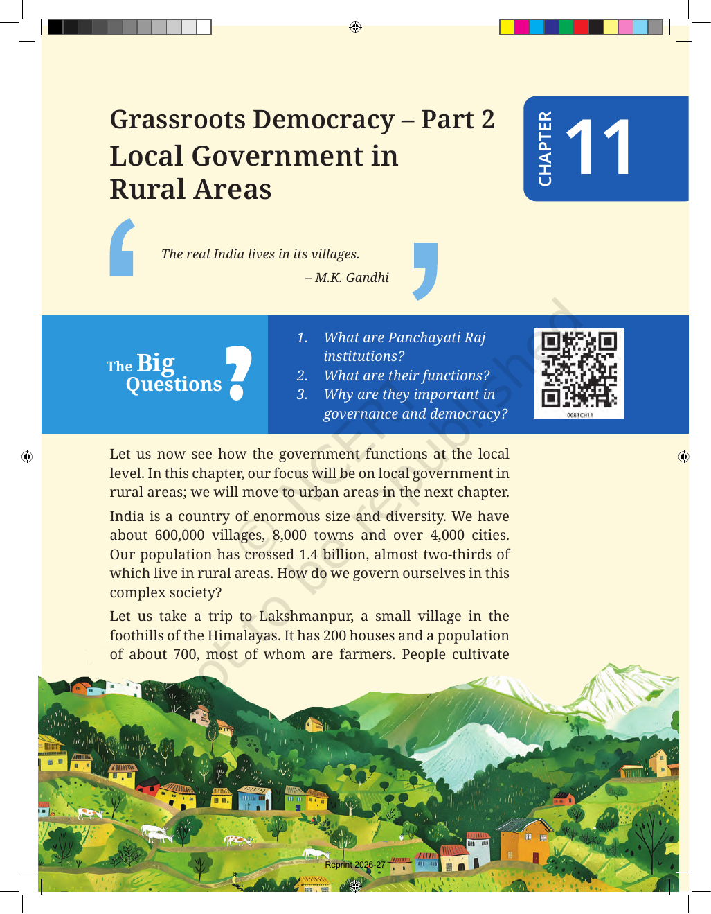 Page 1 of Grassroots Democracy — Part 2: Local Government in Rural Areas