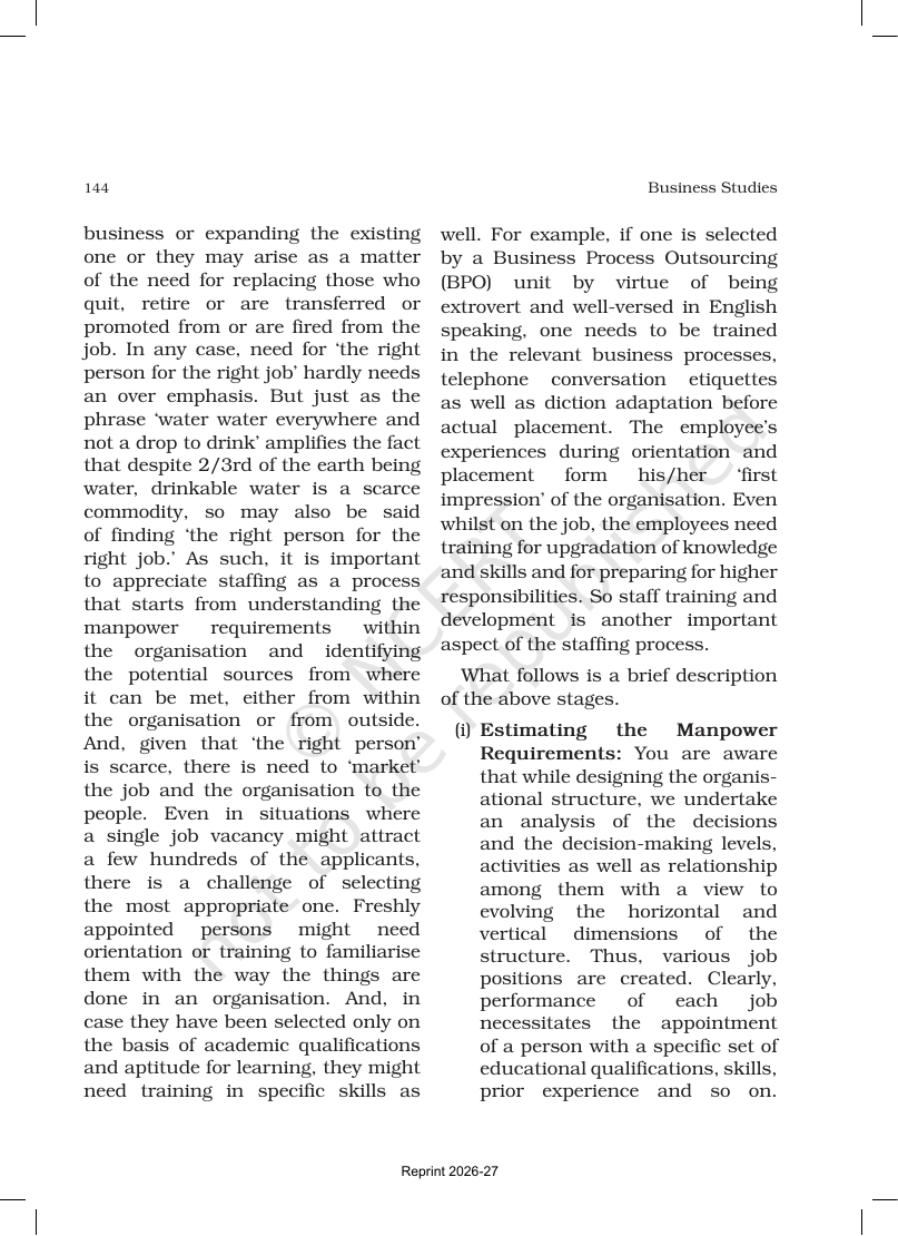 Page 6 of Staffing