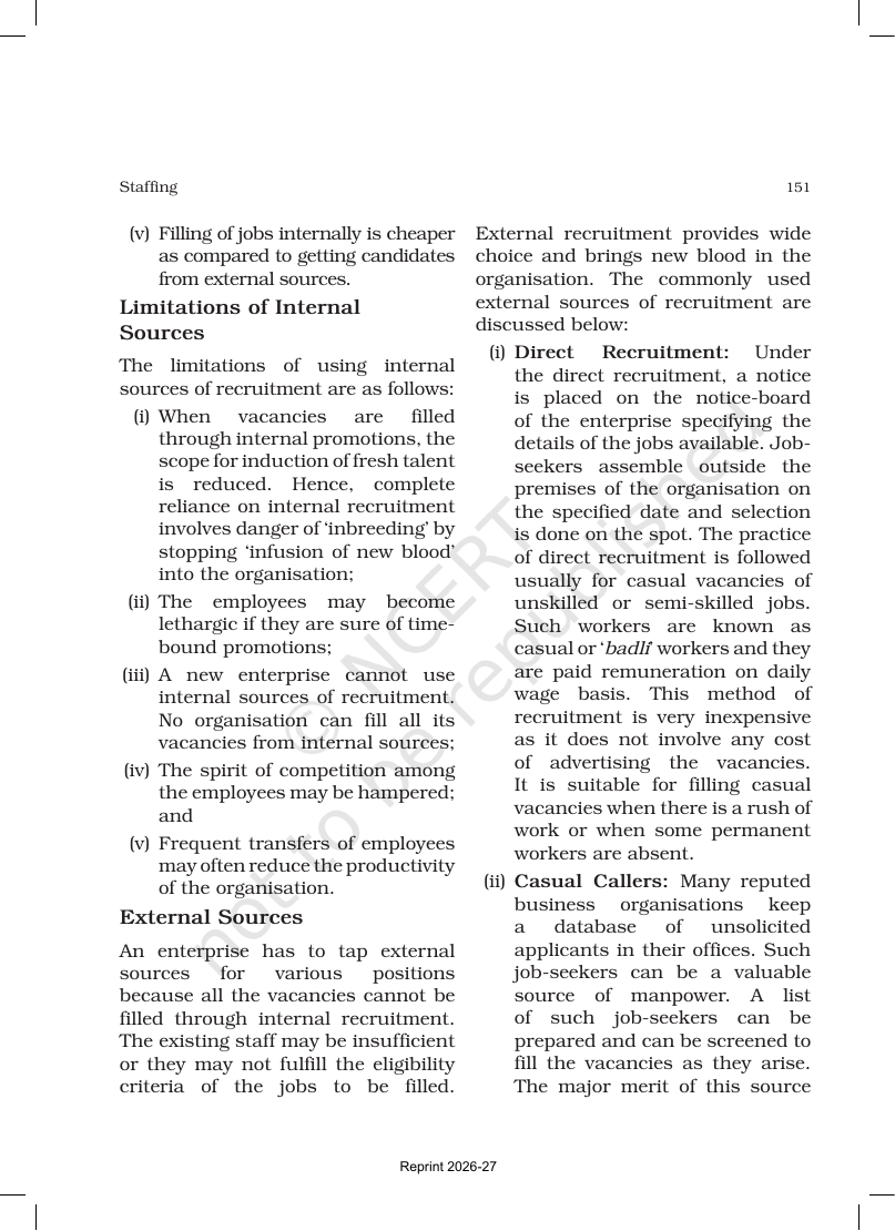 Page 13 of Staffing
