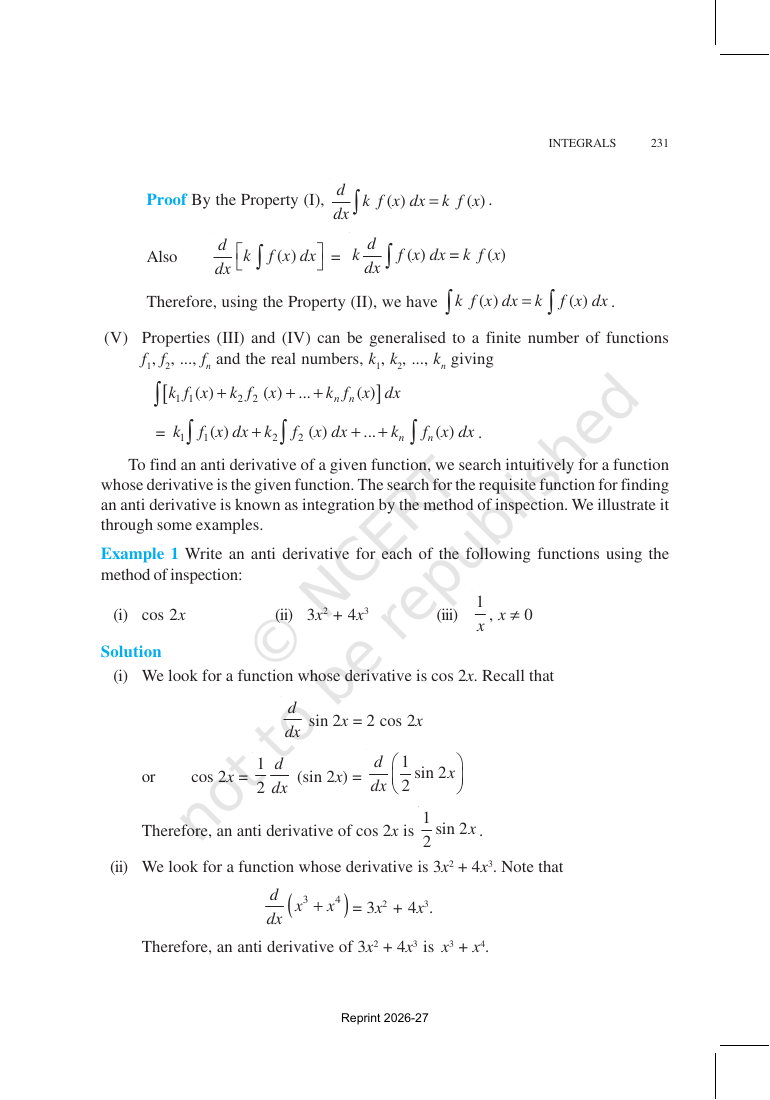 Page 7 of Integrals