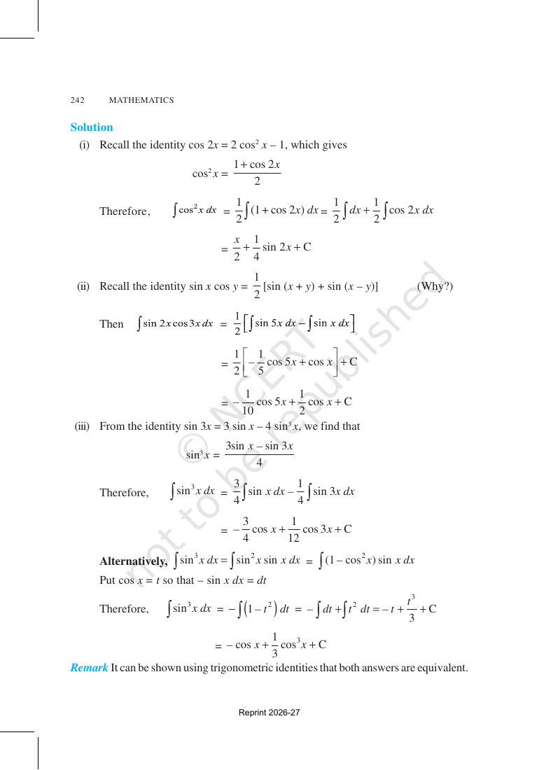 Page 18 of Integrals