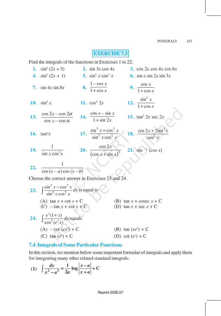 Page 19 of Integrals