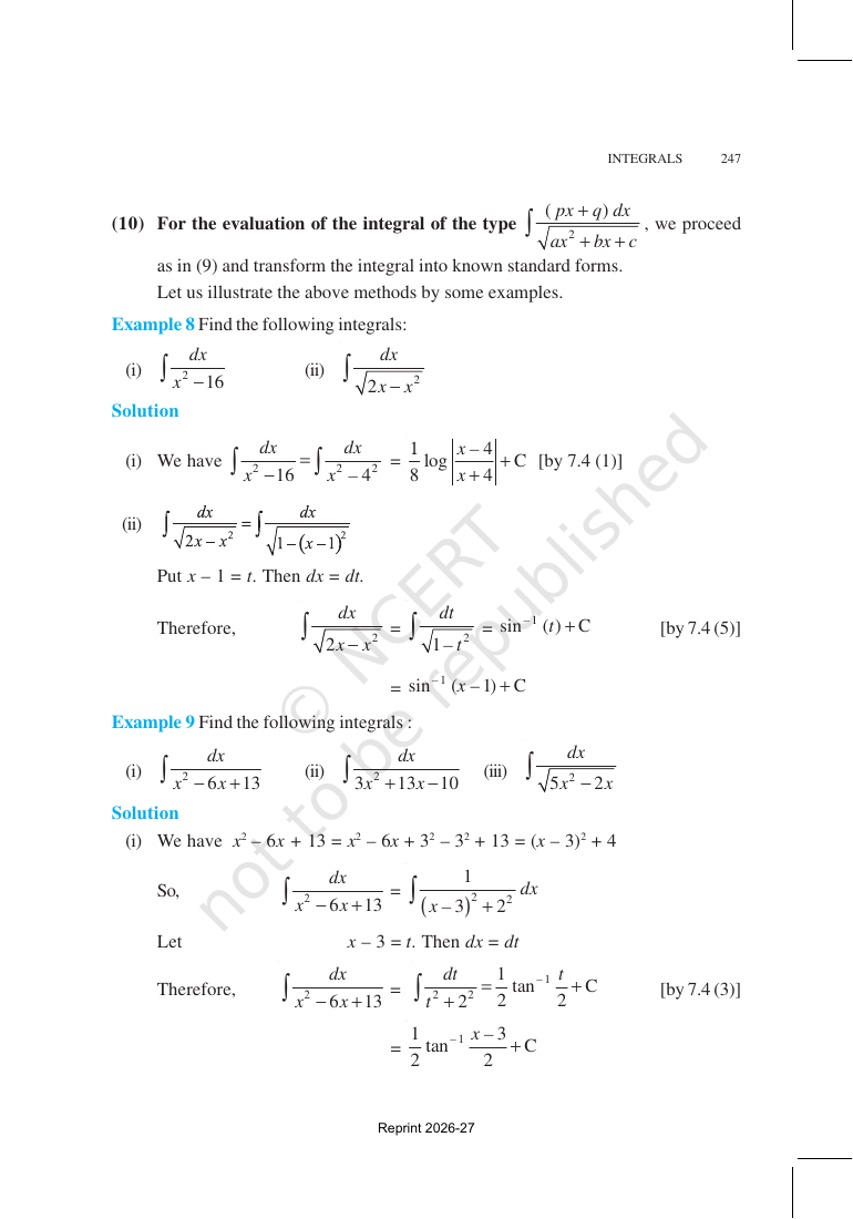 Page 23 of Integrals