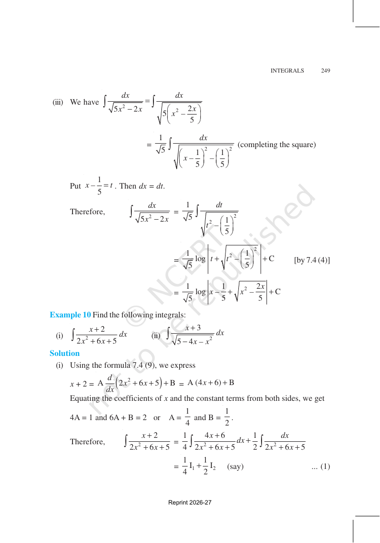 Page 25 of Integrals