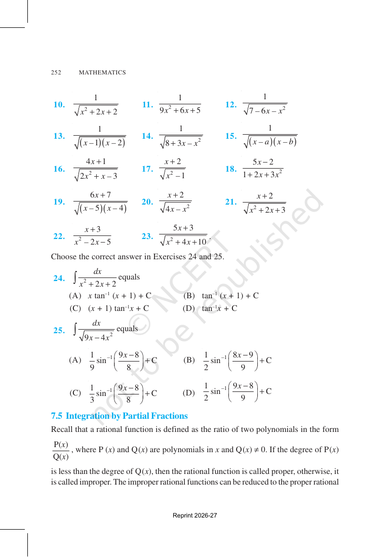 Page 28 of Integrals
