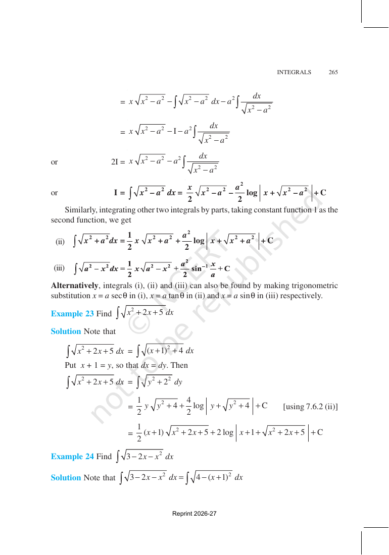 Page 41 of Integrals