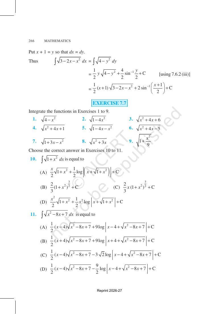 Page 42 of Integrals