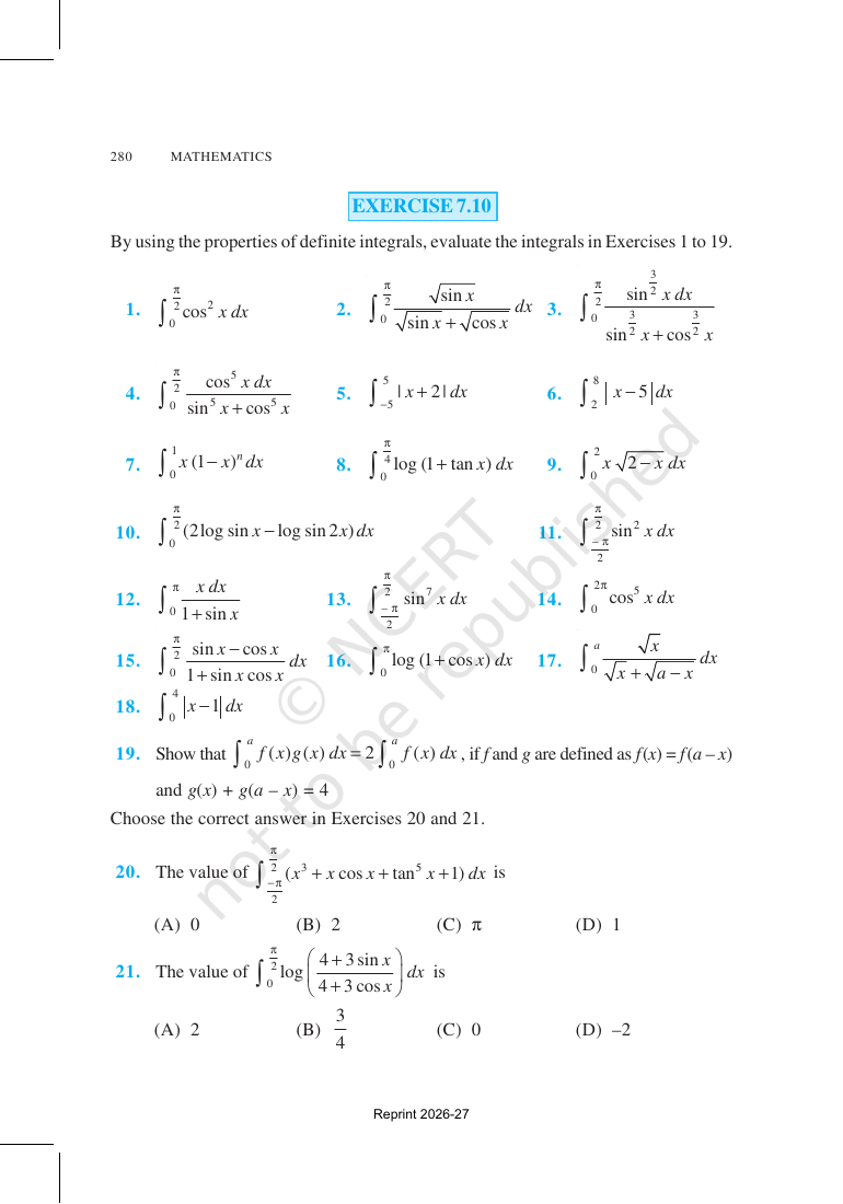 Page 56 of Integrals