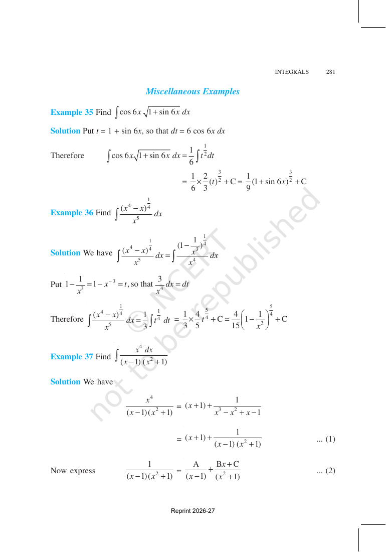 Page 57 of Integrals