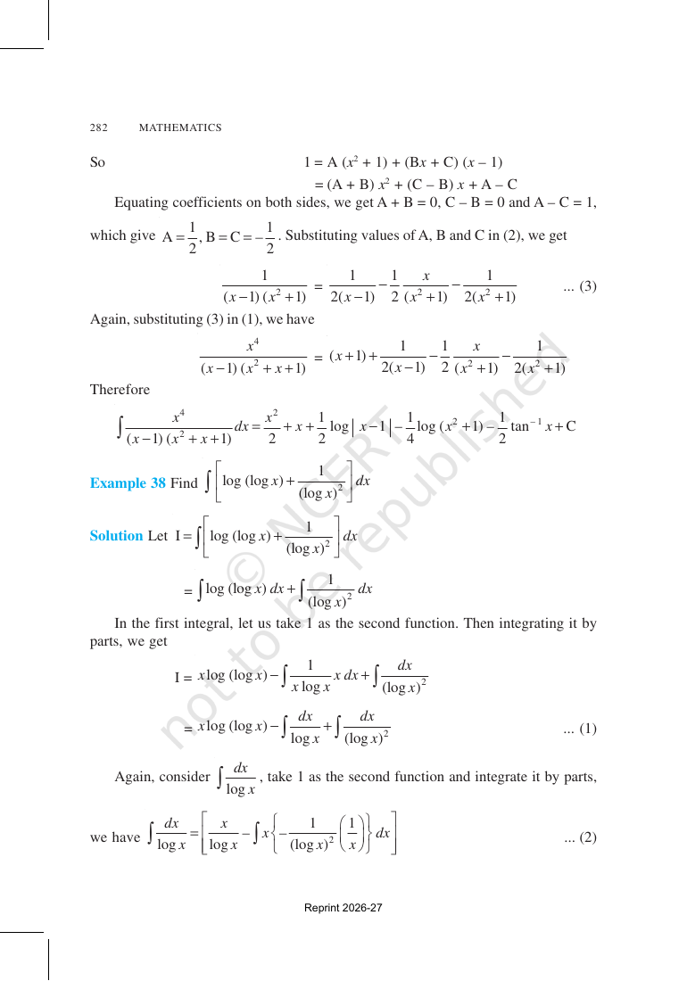 Page 58 of Integrals