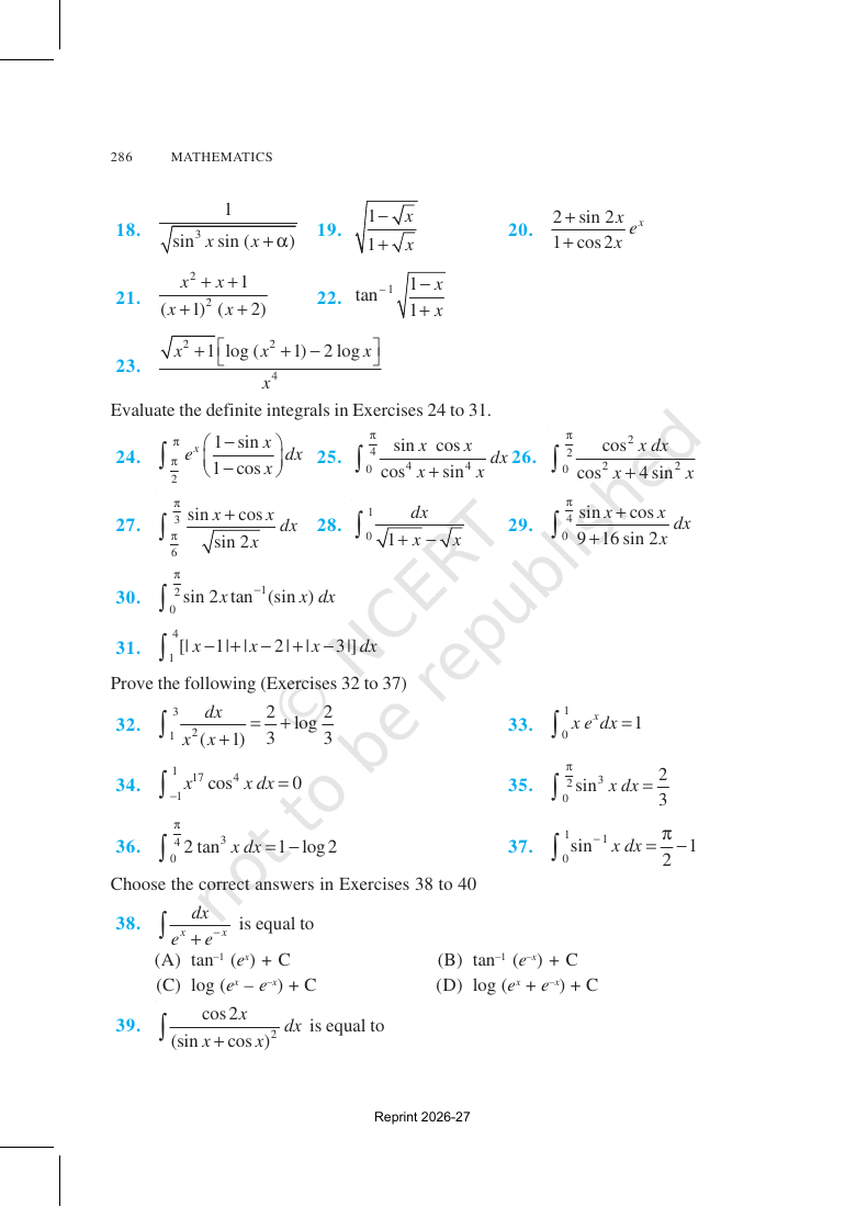 Page 62 of Integrals