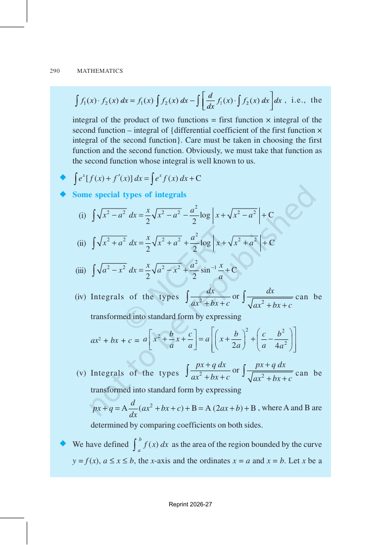 Page 66 of Integrals