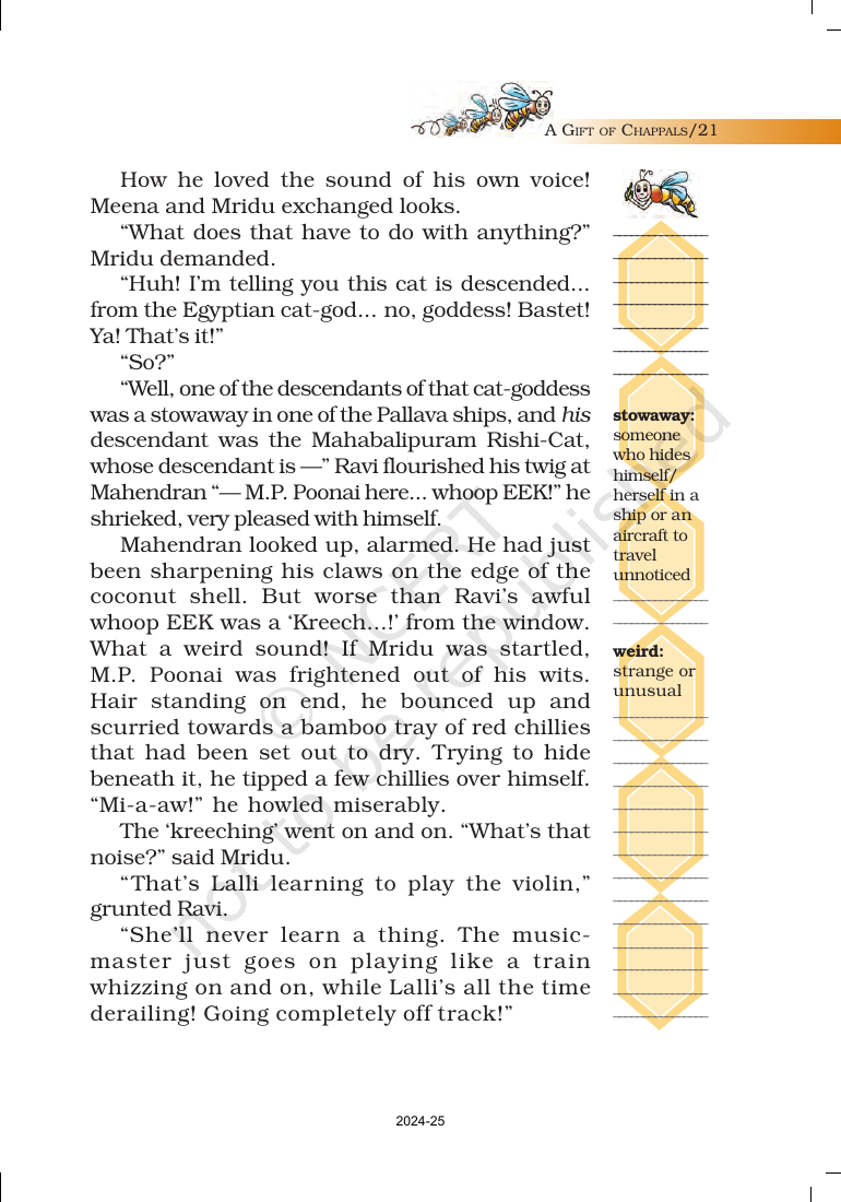 Page 4 of A Gift of Chappals