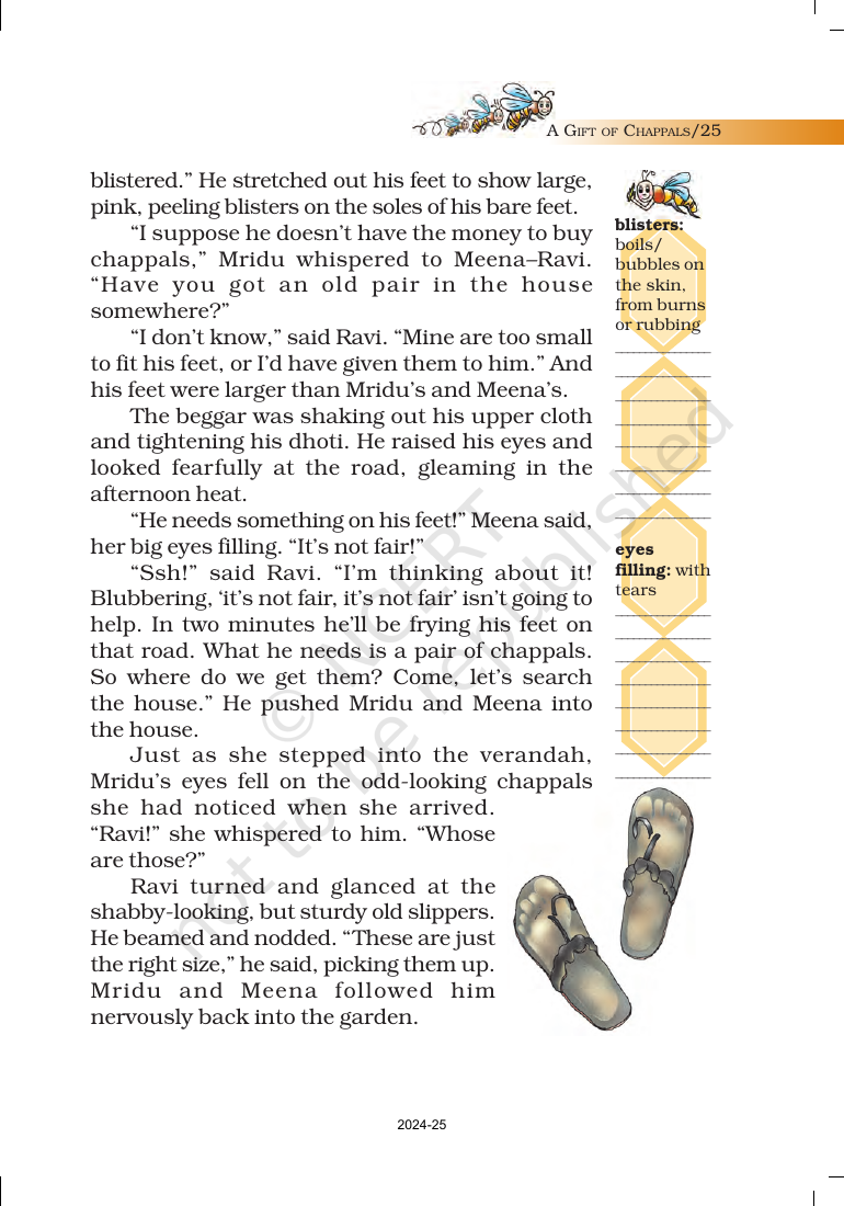 Page 8 of A Gift of Chappals