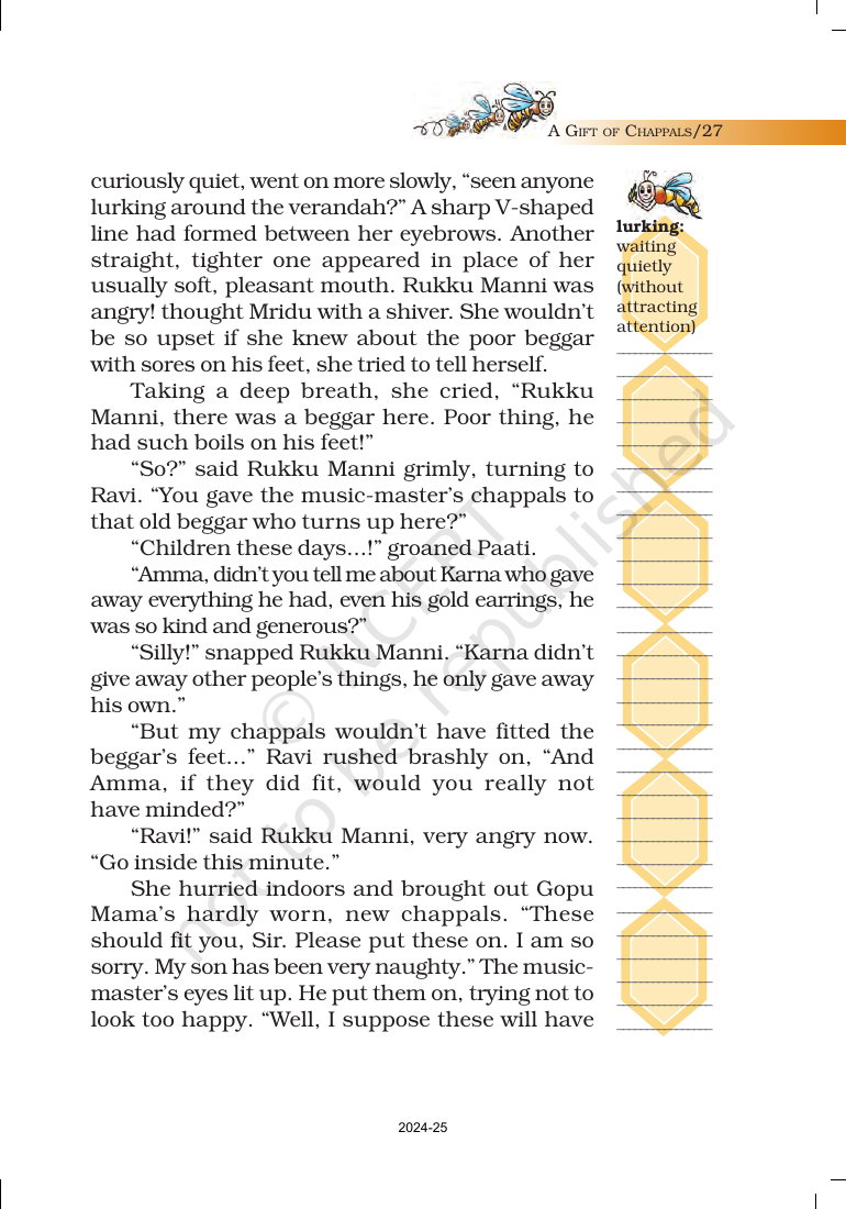 Page 10 of A Gift of Chappals