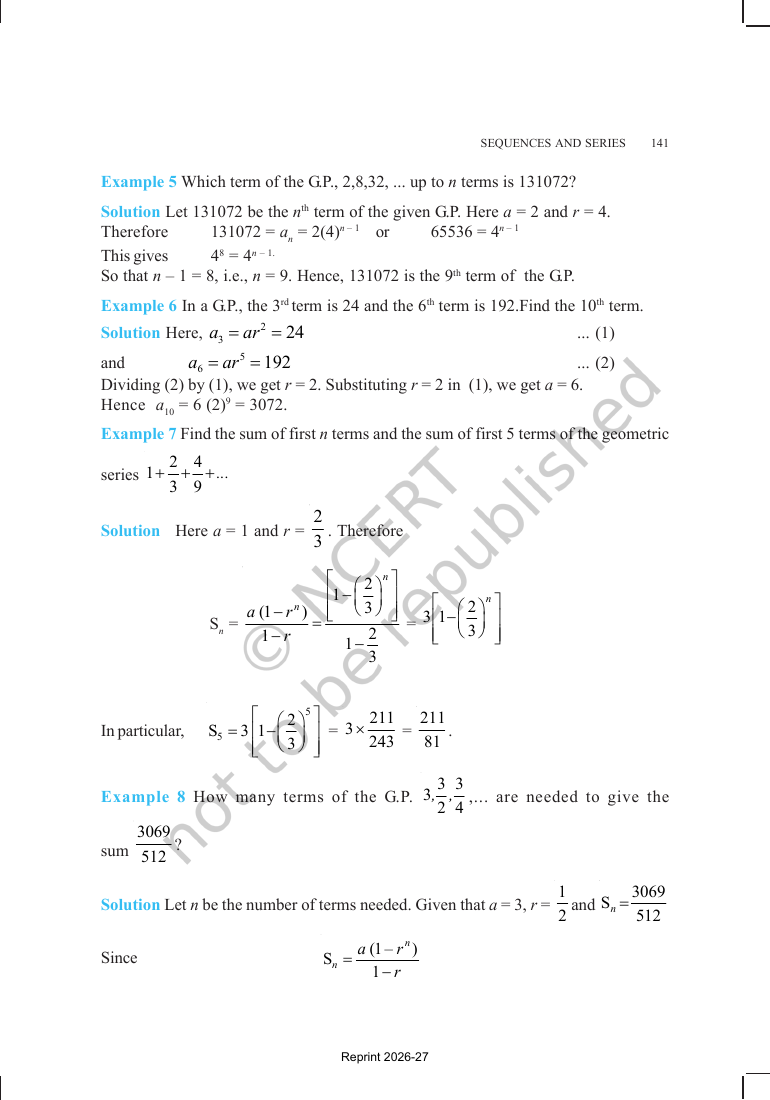 Page 7 of Sequences and Series