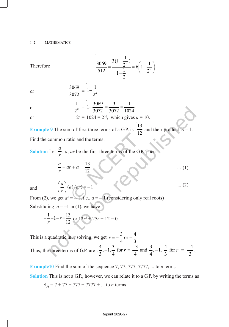 Page 8 of Sequences and Series