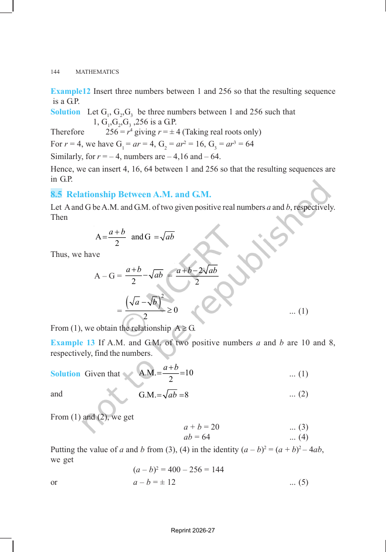 Page 10 of Sequences and Series