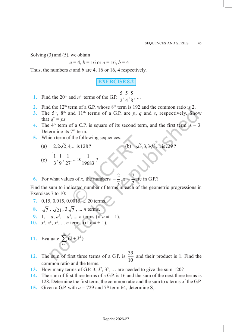 Page 11 of Sequences and Series
