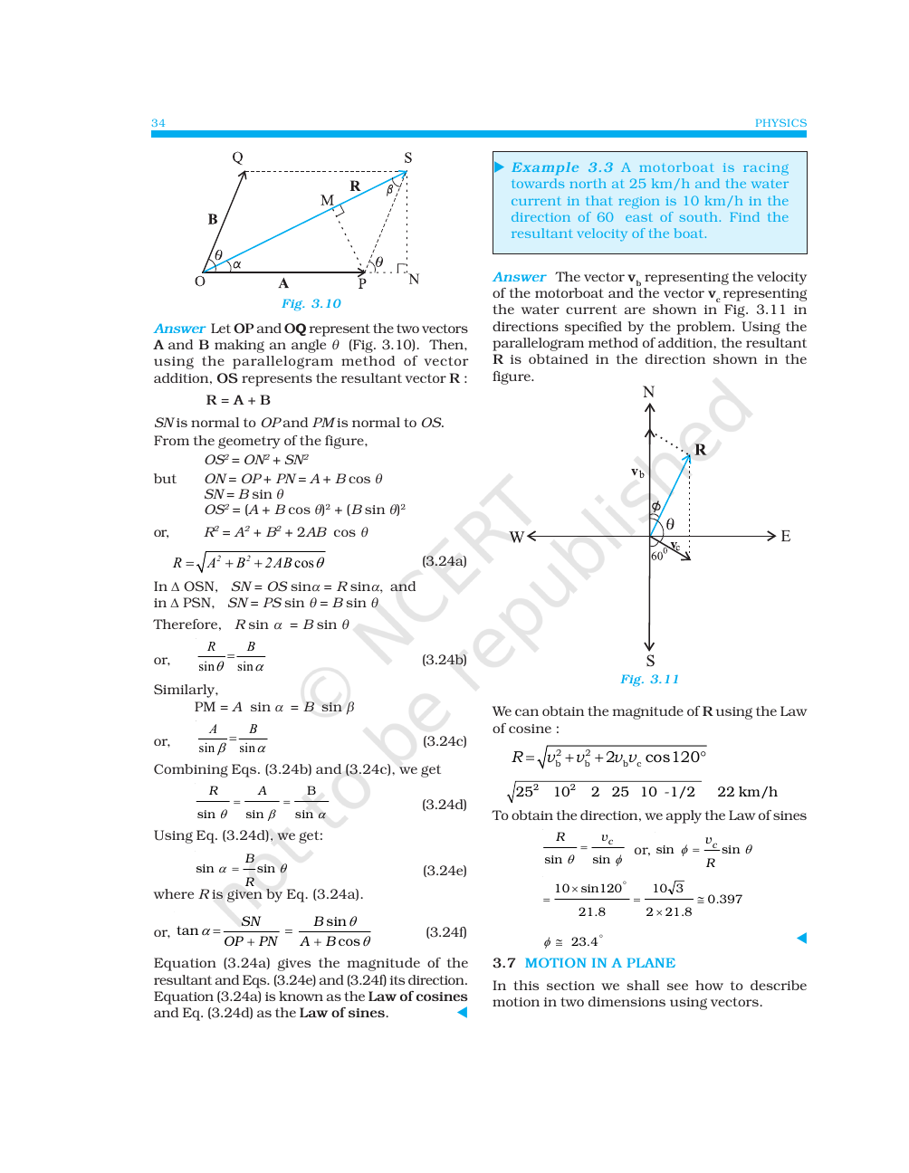 Page 8 of Motion in a Plane
