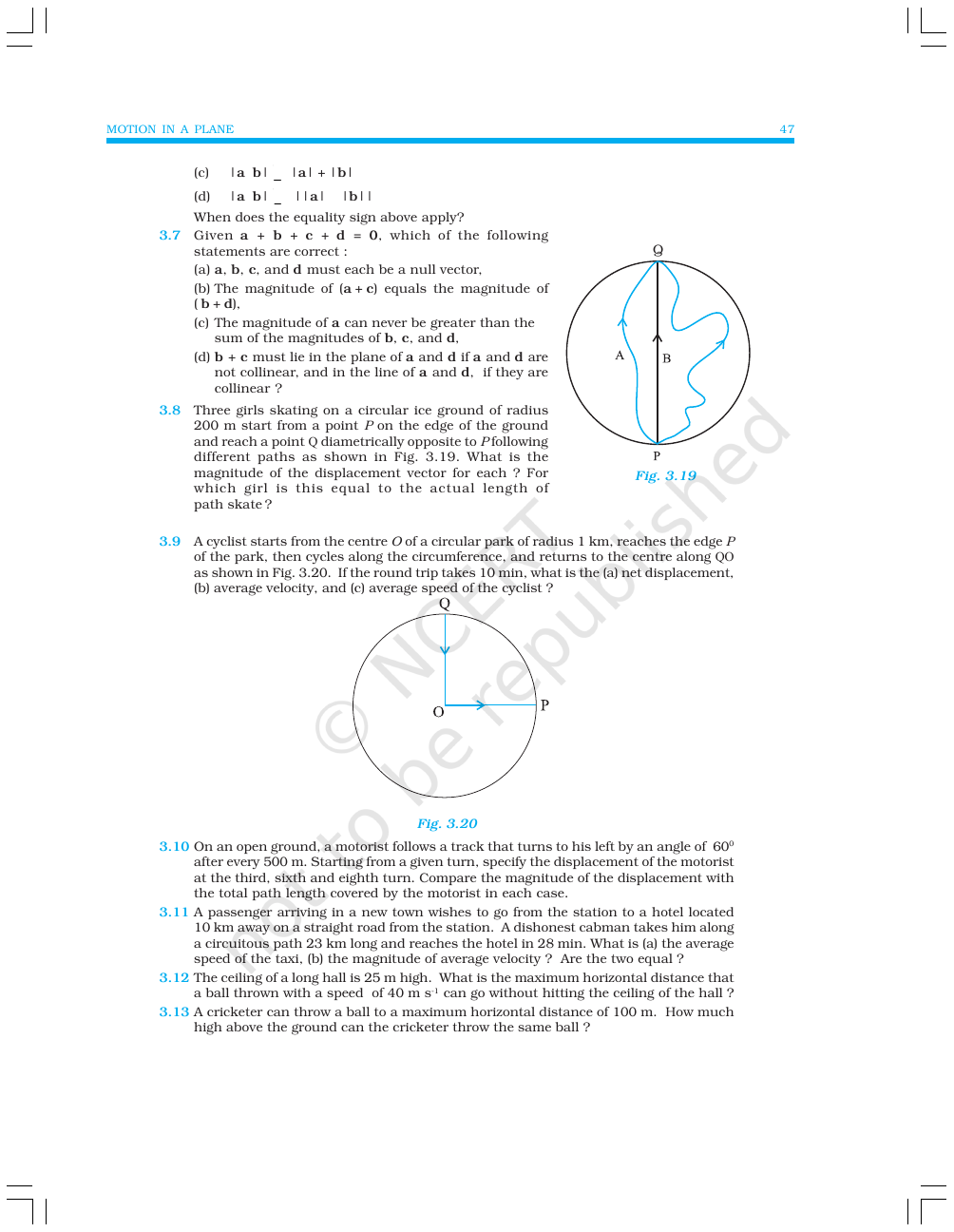 Page 21 of Motion in a Plane