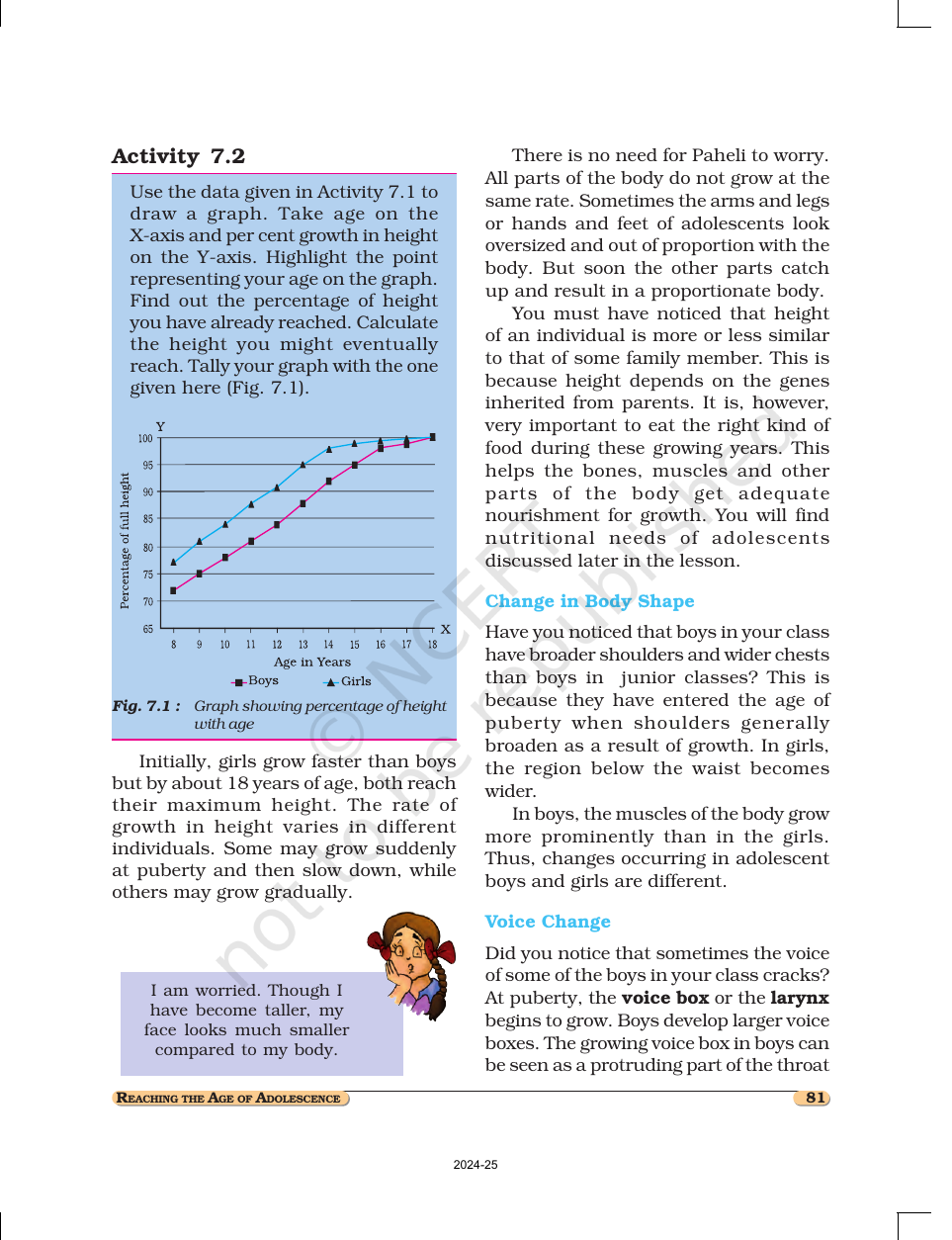 Page 3 of Reaching the Age of Adolescence