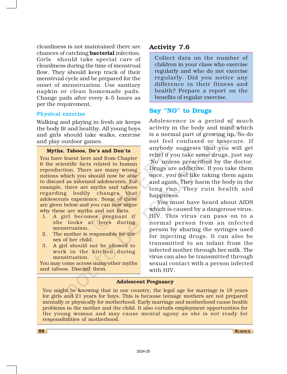 Page 10 of Reaching the Age of Adolescence