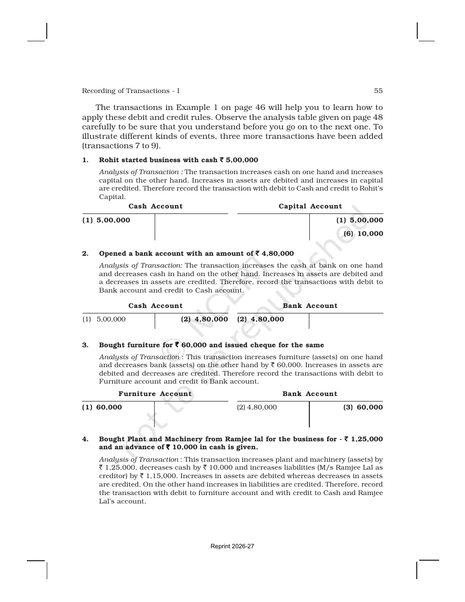 Page 10 of Recording of Transactions I